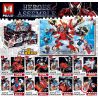 MG 532 non  KẾT HỢP SLAUGHTER MECHA 8 bộ đồ chơi xếp lắp ráp ghép mô hình Super Heroes Siêu Nhân Anh Hùng 335 khối