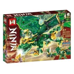 MG 1099 non  JUNGLE WAR DRAGON LONGLIN MECHA bộ đồ chơi xếp lắp ráp ghép mô hình The  Ninjago Movie Ninja Lốc Xoáy 503 khối
