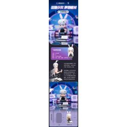 PANTASY 11024 non  ĐẦU VUÔNG MÀU TRẮNG SHIROI bộ đồ chơi xếp lắp ráp ghép mô hình Creator Sáng Tạo 300 khối