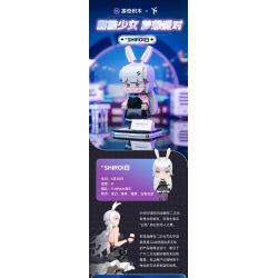 PANTASY 11024 non  ĐẦU VUÔNG MÀU TRẮNG SHIROI bộ đồ chơi xếp lắp ráp ghép mô hình Creator Sáng Tạo 300 khối