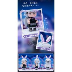 PANTASY 11024 non  ĐẦU VUÔNG MÀU TRẮNG SHIROI bộ đồ chơi xếp lắp ráp ghép mô hình Creator Sáng Tạo 300 khối