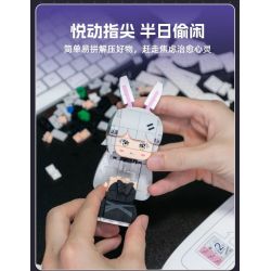 PANTASY 11024 non  ĐẦU VUÔNG MÀU TRẮNG SHIROI bộ đồ chơi xếp lắp ráp ghép mô hình Creator Sáng Tạo 300 khối