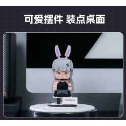 PANTASY 11024 non  ĐẦU VUÔNG MÀU TRẮNG SHIROI bộ đồ chơi xếp lắp ráp ghép mô hình Creator Sáng Tạo 300 khối