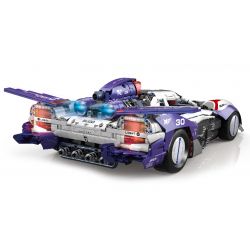 THULE L7001 7001 non  XE ĐUA CÔNG THỨC CỰC KỲ THÔNG MINH ASLADA GSX tỷ lệ 1:8 bộ đồ chơi xếp lắp ráp ghép mô hình  SUGO ASURADA TEAM FUTURE GPX CYBER FORMULA G.S.X Kỹ Thuật Công Nghệ Cao Mô Hình Phương Tiện 3768 khối