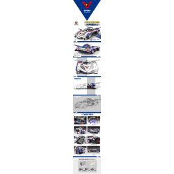 THULE L7001 7001 non  XE ĐUA CÔNG THỨC CỰC KỲ THÔNG MINH ASLADA GSX tỷ lệ 1:8 bộ đồ chơi xếp lắp ráp ghép mô hình  SUGO ASURADA TEAM FUTURE GPX CYBER FORMULA G.S.X Kỹ Thuật Công Nghệ Cao Mô Hình Phương Tiện 3768 khối