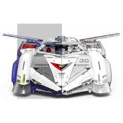 THULE L7001 7001 non  XE ĐUA CÔNG THỨC CỰC KỲ THÔNG MINH ASLADA GSX tỷ lệ 1:8 bộ đồ chơi xếp lắp ráp ghép mô hình  SUGO ASURADA TEAM FUTURE GPX CYBER FORMULA G.S.X Kỹ Thuật Công Nghệ Cao Mô Hình Phương Tiện 3768 khối