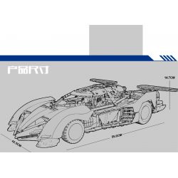 THULE L7001 7001 non  XE ĐUA CÔNG THỨC CỰC KỲ THÔNG MINH ASLADA GSX tỷ lệ 1:8 bộ đồ chơi xếp lắp ráp ghép mô hình  SUGO ASURADA TEAM FUTURE GPX CYBER FORMULA G.S.X Kỹ Thuật Công Nghệ Cao Mô Hình Phương Tiện 3768 khối