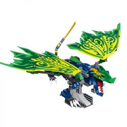 JIESTAR JJ9017 9017 non  MA LONG THẦN bộ đồ chơi xếp lắp ráp ghép mô hình LEGENDARY DRAGON 447 khối