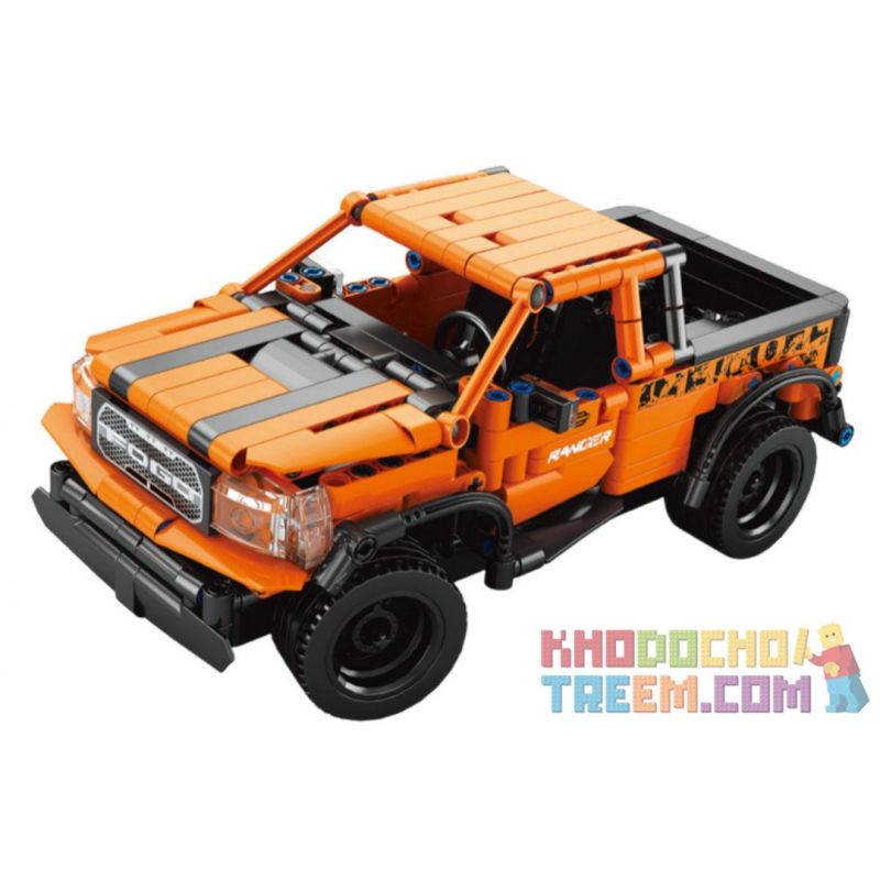 ACHKO 70017 non  CÔNG NGHỆ TÔ ĐIỀU KHIỂN TỪ XA tỷ lệ 1:16 bộ đồ chơi xếp lắp ráp ghép mô hình  Kỹ Thuật Công Nghệ Cao Mô Hình Phương Tiện 439 khối