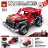 RUIZHIBEE 823 non  XE ĐUA TỐC ĐỘ ĐỊA HÌNH LAND ROVER KÉO bộ đồ chơi xếp lắp ráp ghép mô hình  DYNAMIC SENSATION Kỹ Thuật Công Nghệ Cao Mô Hình Phương Tiện 261 khối