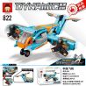 RUIZHIBEE 822 non  MÁY BAY CÔNG NGHỆ CHIẾN ĐẤU THẦN TỐC bộ đồ chơi xếp lắp ráp ghép mô hình  DYNAMIC SENSATION SUPER PLANE Kỹ Thuật Công Nghệ Cao Mô Hình Phương Tiện 261 khối