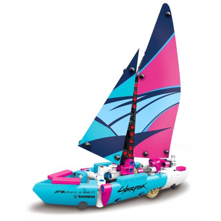 RUIZHIBEE 818 non  DU THUYỀN TỐC ĐỘ bộ đồ chơi xếp lắp ráp ghép mô hình  DYNAMIC SENSATION PLEASURE BOAT Kỹ Thuật Công Nghệ Cao Mô Hình Phương Tiện 219 khối