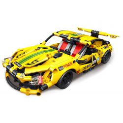 RUIZHIBEE 826 non  XE THỂ THAO GTR ĐUA TỐC ĐỘ bộ đồ chơi xếp lắp ráp ghép mô hình  DYNAMIC SENSATION Kỹ Thuật Công Nghệ Cao Mô Hình Phương Tiện 607 khối