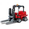 RUIZHIBEE 819 non  XE NÂNG CỰC NHANH bộ đồ chơi xếp lắp ráp ghép mô hình  SUPER FORKLIFT Kỹ Thuật Công Nghệ Cao Mô Hình Phương Tiện 229 khối