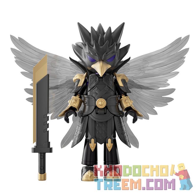 BLOKS 85014 non  VÔ HẠN TƯỚNG CV-10 PHÁP HIỆN QUẠ VÀNG BA CHÂN bộ đồ chơi xếp lắp ráp ghép mô hình Movie & Game Phim Và Trò Chơi