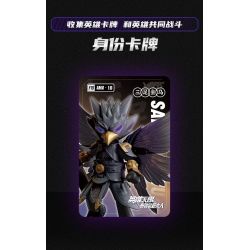 BLOKS 85014 non  VÔ HẠN TƯỚNG CV-10 PHÁP HIỆN QUẠ VÀNG BA CHÂN bộ đồ chơi xếp lắp ráp ghép mô hình Movie & Game Phim Và Trò Chơi