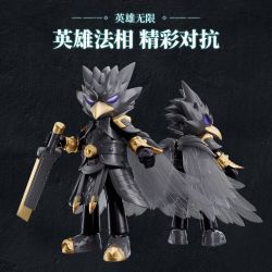 BLOKS 85014 non  VÔ HẠN TƯỚNG CV-10 PHÁP HIỆN QUẠ VÀNG BA CHÂN bộ đồ chơi xếp lắp ráp ghép mô hình Movie & Game Phim Và Trò Chơi