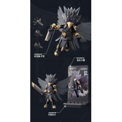 BLOKS 85014 non  VÔ HẠN TƯỚNG CV-10 PHÁP HIỆN QUẠ VÀNG BA CHÂN bộ đồ chơi xếp lắp ráp ghép mô hình Movie & Game Phim Và Trò Chơi