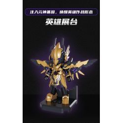 BLOKS 85013 non  VÔ HẠN TƯỚNG CV-09 BATTLE SUIT JIN LEI ZHENZI bộ đồ chơi xếp lắp ráp ghép mô hình Movie & Game Phim Và Trò Chơi 28 khối