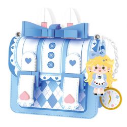 WEKKI 516914 non  TÚI CÔNG CHÚA ALICE bộ đồ chơi xếp lắp ráp ghép mô hình