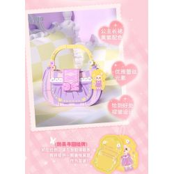 WEKKI 516913 non  TÚI CÔNG CHÚA RAPUNZEL bộ đồ chơi xếp lắp ráp ghép mô hình