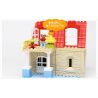 HYSTOYS HONGYUANSHENG AOLEDUOTOYS HG-1420 1420 HG1420 Xếp hình kiểu    Family House Nhà Bà Nội 42 khối