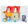 HYSTOYS HONGYUANSHENG AOLEDUOTOYS HG-1420 1420 HG1420 Xếp hình kiểu    Family House Nhà Bà Nội 42 khối