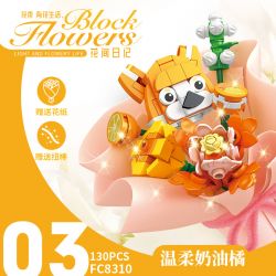 FORANGE FC8310 8310 non  NHẬT KÝ HUAJIAN PHẦN 2 6 PHONG CÁCH bộ đồ chơi xếp lắp ráp ghép mô hình Creator Sáng Tạo 738 khối