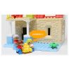 HYSTOYS HONGYUANSHENG AOLEDUOTOYS HG-1420 1420 HG1420 Xếp hình kiểu    Family House Nhà Bà Nội 42 khối