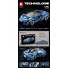 REOBRIX 805 non  XE THỂ THAO KOENIGSEGG AGERA bộ đồ chơi xếp lắp ráp ghép mô hình Speed Champions Racing Cars KOENIGSEGG AGERA BLUE Đua Xe Công Thức 327 khối