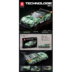 REOBRIX 798 non  XE THỂ THAO ASTON MARTIN DB12 bộ đồ chơi xếp lắp ráp ghép mô hình Speed Champions Racing Cars Đua Xe Công Thức 316 khối