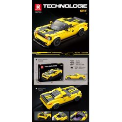 REOBRIX 796 non  XE THỂ THAO DODGE SRT bộ đồ chơi xếp lắp ráp ghép mô hình Speed Champions Racing Cars Đua Xe Công Thức 336 khối