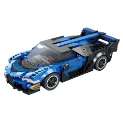 REOBRIX 795 non  XE THỂ THAO BUGATTI VISION GT bộ đồ chơi xếp lắp ráp ghép mô hình Speed Champions Racing Cars Đua Xe Công Thức 356 khối