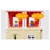 HYSTOYS HONGYUANSHENG AOLEDUOTOYS HG-1420 1420 HG1420 Xếp hình kiểu    Family House Nhà Bà Nội 42 khối