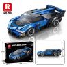 REOBRIX 795 non  XE THỂ THAO BUGATTI VISION GT bộ đồ chơi xếp lắp ráp ghép mô hình Speed Champions Racing Cars Đua Xe Công Thức 356 khối