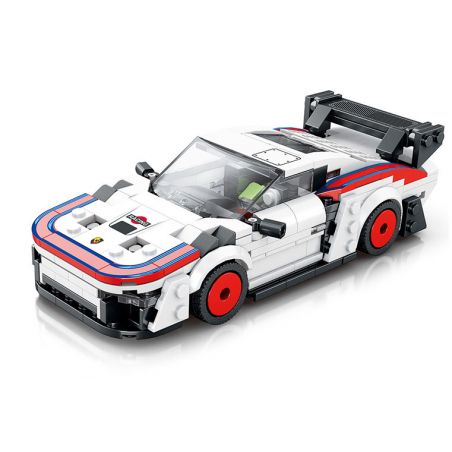 REOBRIX 792 non  XE ĐUA PORSCHE 935 bộ đồ chơi xếp lắp ráp ghép mô hình Speed Champions Racing Cars Đua Xe Công Thức 346 khối