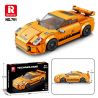 REOBRIX 791 non  XE THỂ THAO MÀU CAM tỷ lệ 1:24 bộ đồ chơi xếp lắp ráp ghép mô hình Speed Champions Racing Cars 911 GT3 Đua Xe Công Thức 338 khối