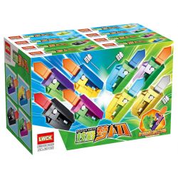 LWCK 60128 non  DAO CÀ RỐT ĐẦY MÀU SẮC bộ đồ chơi xếp lắp ráp ghép mô hình Creator RADISH KNIFE Sáng Tạo 61 khối