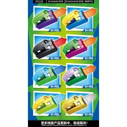 LWCK 60128 non  DAO CÀ RỐT ĐẦY MÀU SẮC bộ đồ chơi xếp lắp ráp ghép mô hình Creator RADISH KNIFE Sáng Tạo 61 khối