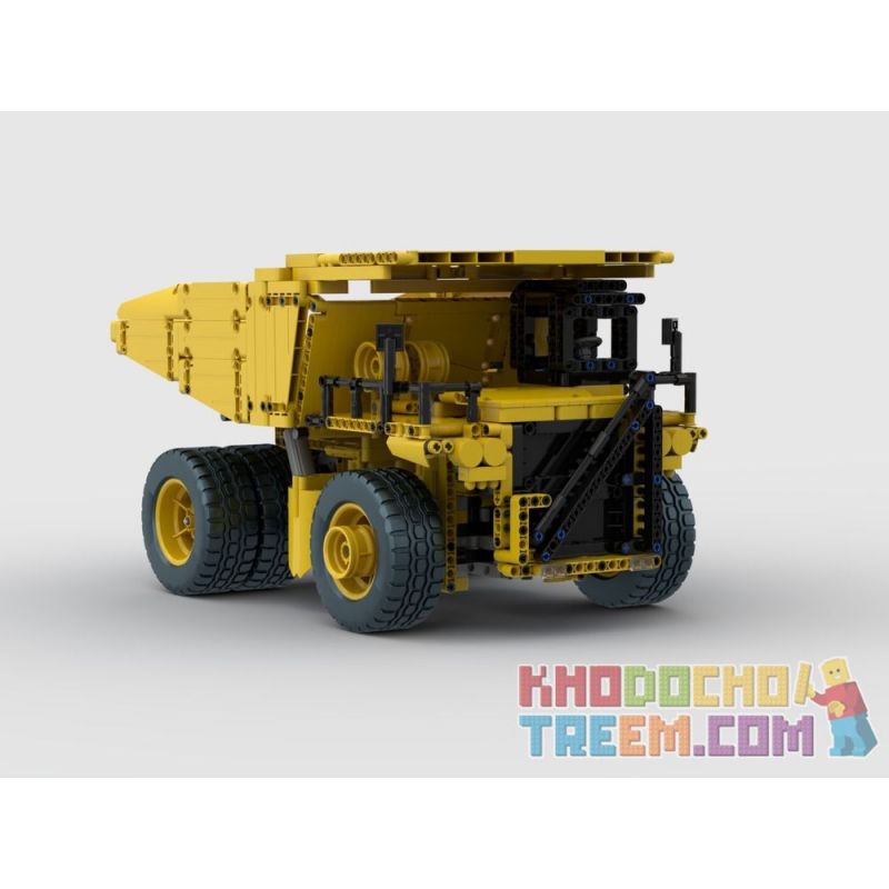 REBRICKABLE MOC-75257 75257 MOC75257 REOBRIX 22025 non  XE TẢI KHAI THÁC MỎ CATERPILLAR 797 bộ đồ chơi xếp lắp ráp ghép mô hình  CATERPILLAR 797 MINING TRUCK / DUMP FULL RC Kỹ Thuật Công Nghệ Cao Mô Hình Phương Tiện 1622 khối