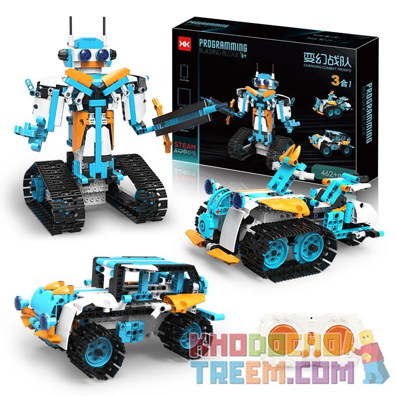 XK BC-20 BC-21 non  ĐỘI NGŨ CHUYỂN ĐỔI bộ đồ chơi xếp lắp ráp ghép mô hình  CHANGING COMBAT TROOPS Kỹ Thuật Công Nghệ Cao Mô Hình Phương Tiện 462 khối
