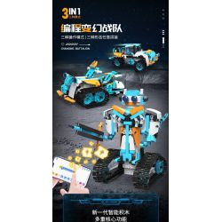 XK BC-20 BC-21 non  ĐỘI NGŨ CHUYỂN ĐỔI bộ đồ chơi xếp lắp ráp ghép mô hình  CHANGING COMBAT TROOPS Kỹ Thuật Công Nghệ Cao Mô Hình Phương Tiện 462 khối