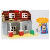 HYSTOYS HONGYUANSHENG AOLEDUOTOYS HG-1421 1421 HG1421 Xếp hình kiểu    Family House Nhà ông Ngoại 83 khối