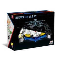 JIESTAR 92033 non  XE ĐUA CÔNG THỨC CỰC KỲ THÔNG MINH ASLADA GSX tỷ lệ 1:8 bộ đồ chơi xếp lắp ráp ghép mô hình  SUGO ASURADA G.S.X Kỹ Thuật Công Nghệ Cao Mô Hình Phương Tiện 3907 khối