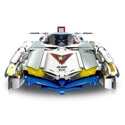 JIESTAR 92033 non  XE ĐUA CÔNG THỨC CỰC KỲ THÔNG MINH ASLADA GSX tỷ lệ 1:8 bộ đồ chơi xếp lắp ráp ghép mô hình  SUGO ASURADA G.S.X Kỹ Thuật Công Nghệ Cao Mô Hình Phương Tiện 3907 khối