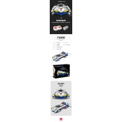 JIESTAR 92033 non  XE ĐUA CÔNG THỨC CỰC KỲ THÔNG MINH ASLADA GSX tỷ lệ 1:8 bộ đồ chơi xếp lắp ráp ghép mô hình  SUGO ASURADA G.S.X Kỹ Thuật Công Nghệ Cao Mô Hình Phương Tiện 3907 khối