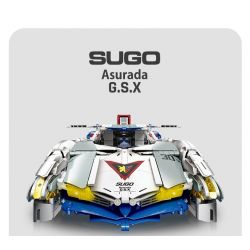 JIESTAR 92033 non  XE ĐUA CÔNG THỨC CỰC KỲ THÔNG MINH ASLADA GSX tỷ lệ 1:8 bộ đồ chơi xếp lắp ráp ghép mô hình  SUGO ASURADA G.S.X Kỹ Thuật Công Nghệ Cao Mô Hình Phương Tiện 3907 khối