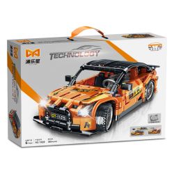 YONGLEXING 11029 non  XE KÉO LÙI MÀU CAM bộ đồ chơi xếp lắp ráp ghép mô hình  Kỹ Thuật Công Nghệ Cao Mô Hình Phương Tiện 365 khối