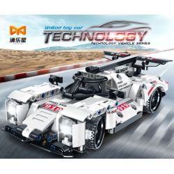 YONGLEXING 11028 non  XE KÉO MÀU TRẮNG bộ đồ chơi xếp lắp ráp ghép mô hình  Kỹ Thuật Công Nghệ Cao Mô Hình Phương Tiện 302 khối