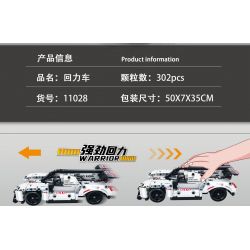 YONGLEXING 11028 non  XE KÉO MÀU TRẮNG bộ đồ chơi xếp lắp ráp ghép mô hình  Kỹ Thuật Công Nghệ Cao Mô Hình Phương Tiện 302 khối